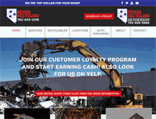 Tablet Screenshot of nevadarecycling.com